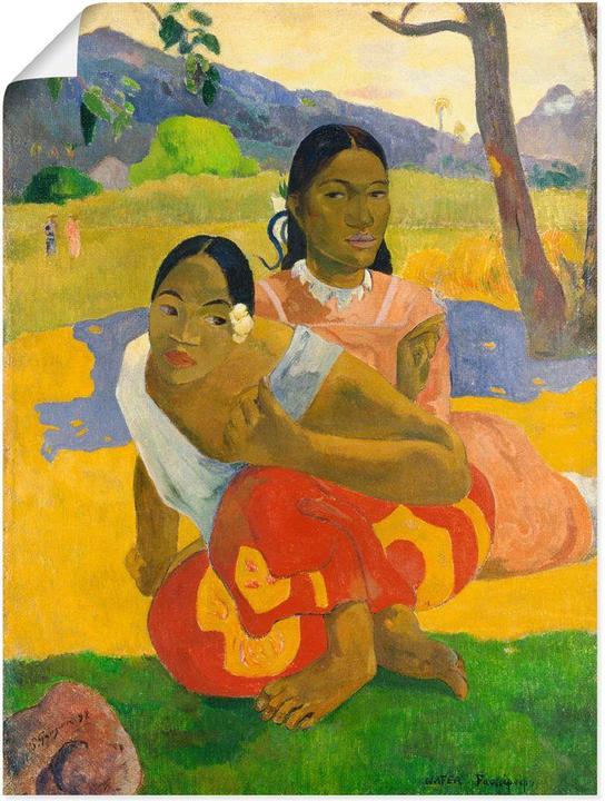 Actual product image Artland Poster Nafea Faaipoipo When will you get married? R1AY (45 x 60 cm)