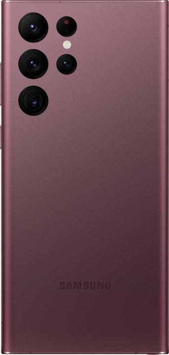 Actual product image Samsung Galaxy S22 Ultra (512 GB, Burgundy, 6.80", Dual SIM, 108 Mpx, 5G)