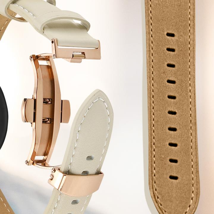Actual product image Avizar Replacement wristband (22 mm, Leather)
