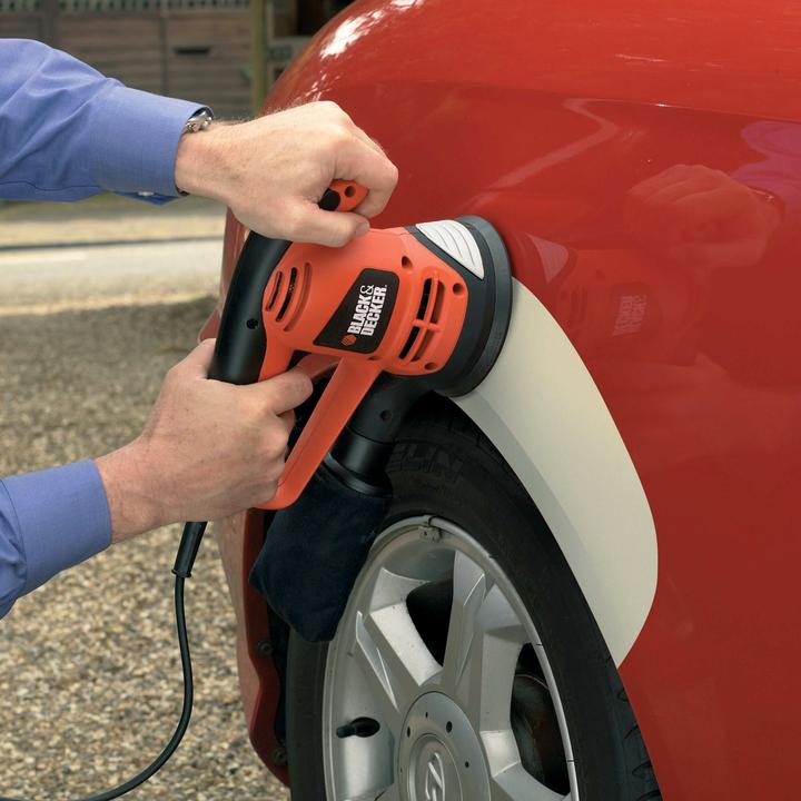 Image du produit Black & Decker Ponceuse orbitale aléatoire KA191EK (Ponceuse excentrique, 480 W)