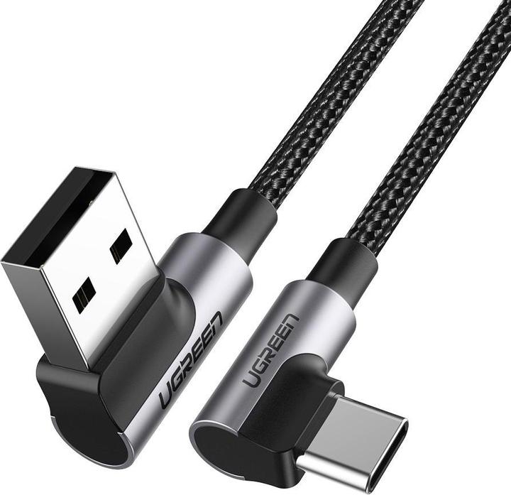 Actual product image Ugreen Right Angle USB C Quick Charging Cable (0.50 m, USB 2.0)
