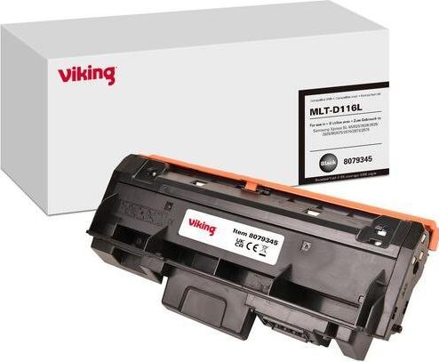 Actual product image Viking Toner cartridge Compatible Samsung MLT-D116L Black