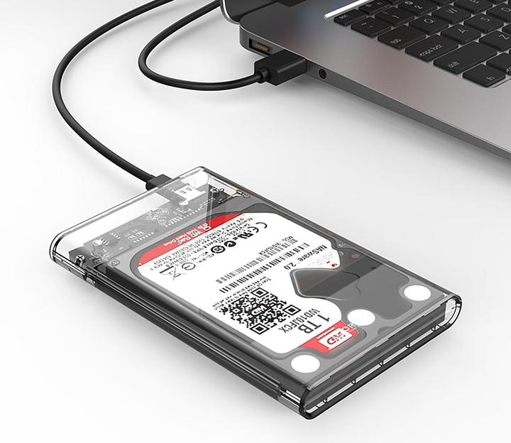 Produktbild Orico Other Computer Accessory 2139C3 2.5" HDD/SSD USB-C 5Gb/s Disk Drive - Transparent (2.5")