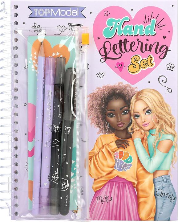 Actual product image Depesche TOPModel - Colouring Book Set Handlettering (0412158)