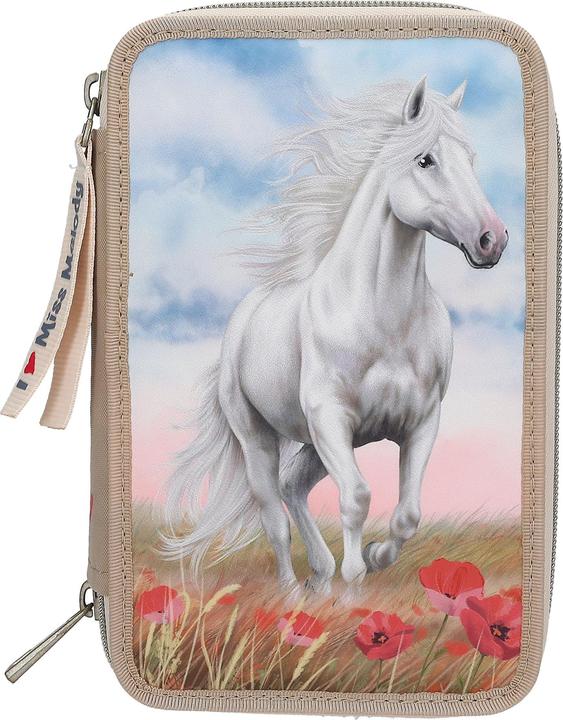 Actual product image Depesche Miss Melody 3-Fach Federtasche Poppy Sand