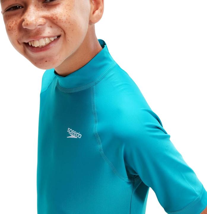 Actual product image Speedo Printed Short Sleeve Rash Top (7, 8)