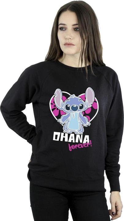 Produktbild Disney Lilo And Stitch Ohana Forever Heart Sweatshirt (XXL)