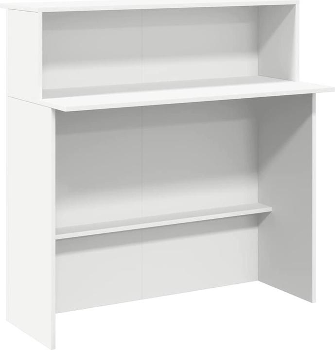 Produktbild VidaXL Empfangstheke Weiss 100x50x103,5 cm Holzwerkstoff Empfangstresen
