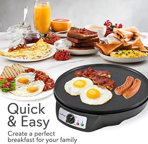Image du produit Nutrichef Crêpière électrique Griddle