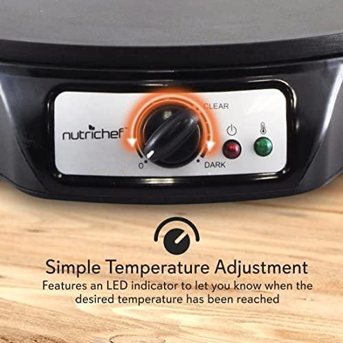 Image du produit Nutrichef Crêpière électrique Griddle