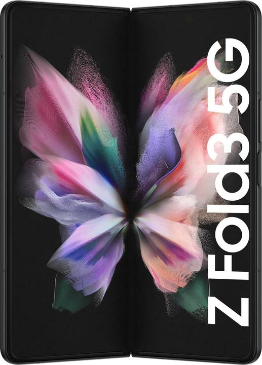 Produktbild Samsung Galaxy Z Fold3 5G EU (512 GB, Phantom Black, 7.60", SIM + eSIM, 12 Mpx, 5G)