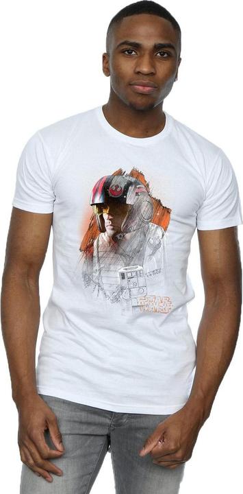 Produktbild Star Wars The Last Jedi Poe Dameron Brushed TShirt (M)