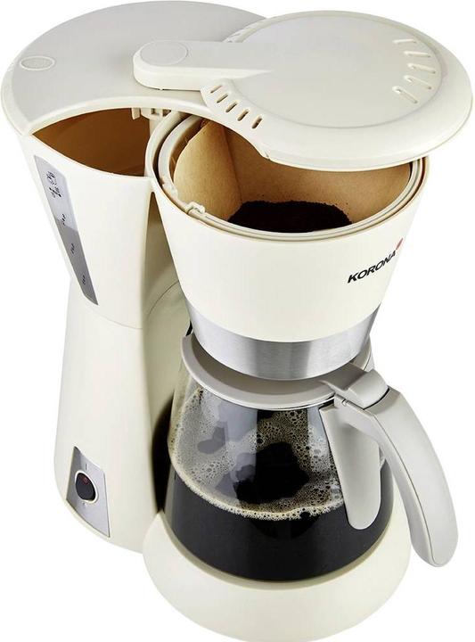 Produktbild Korona 10205 Kaffeemaschine Sandgrau Fassungsvermögen Tassen=10 Glaskanne