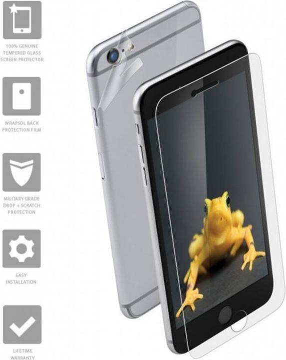 Produktbild Wrapsol Hybrid Screen Protector (1 Stück, Apple iPhone 6, Apple iPhone 6s)