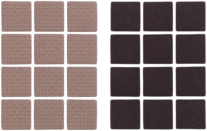 Actual product image AGT 440-piece felt glider and furniture buffer set (Felt gliders, 440 Piece)