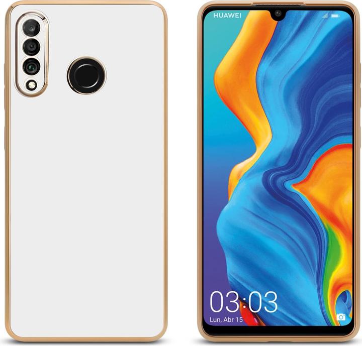 Immagine prodotto Cadorabo Custodia per Huawei P30 LITE in TPU con protezione della fotocamera Stile LM130 (Huawei P30 Lite)