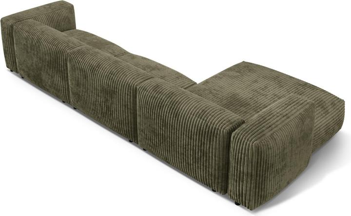 Image du produit Micadoni Canapé D'Angle Gauche Modulaire, "Martina", 3 Places, 332x176x75 Fabriqué en Europe (Canapé d'angle)