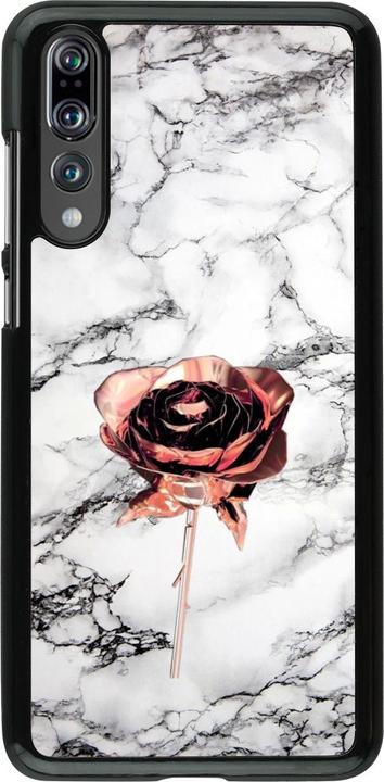Actual product image PhoneLook Sleeve Marble Rose Gold (Huawei P20 Pro)