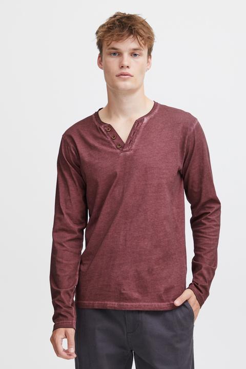 Image du produit Solid Tinox -T-shirt à manches longues Avec Encolure En V - Pour Homme 100% Coton (L)