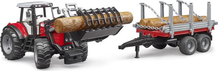 Actual product image Bruder Massey Ferguson 7480 with front loader