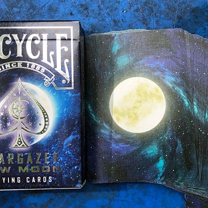 Actual product image Bicycle Stargazer New Moon, 52 playing cards plus 2 Jokers (English)
