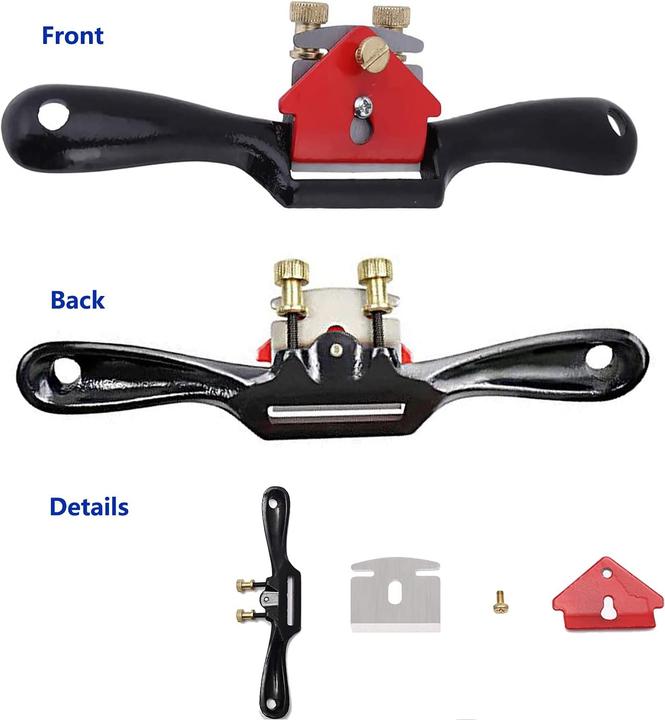 Actual product image XPoop Schweifhobel inkl. 8 Ersatzklingen (44 mm)