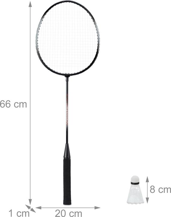Immagine prodotto Relaxdays Set da badminton