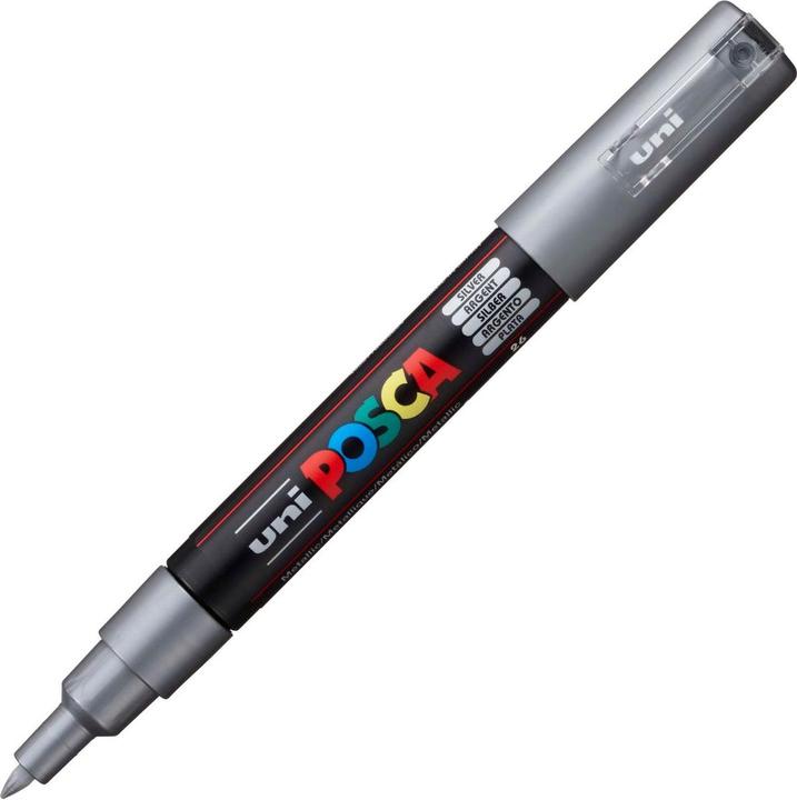 Produktbild Posca Marker PC-1M Rundspitze (Silber, 0.70 mm, 1 x)