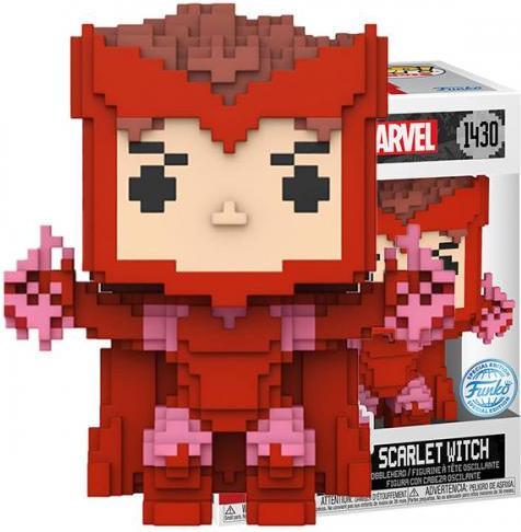 Actual product image Funko Marvel POP! 8-Bit Vinyl Figure Scarlett Witch 9 cm