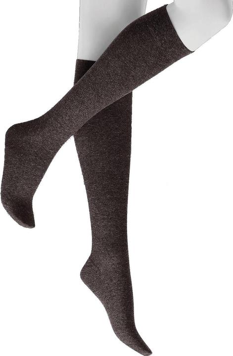 Kunert Fly & Care Damen-Stützkniesocken, Farbe 714 darkbrown, Grösse 35-36 (35 - 36)