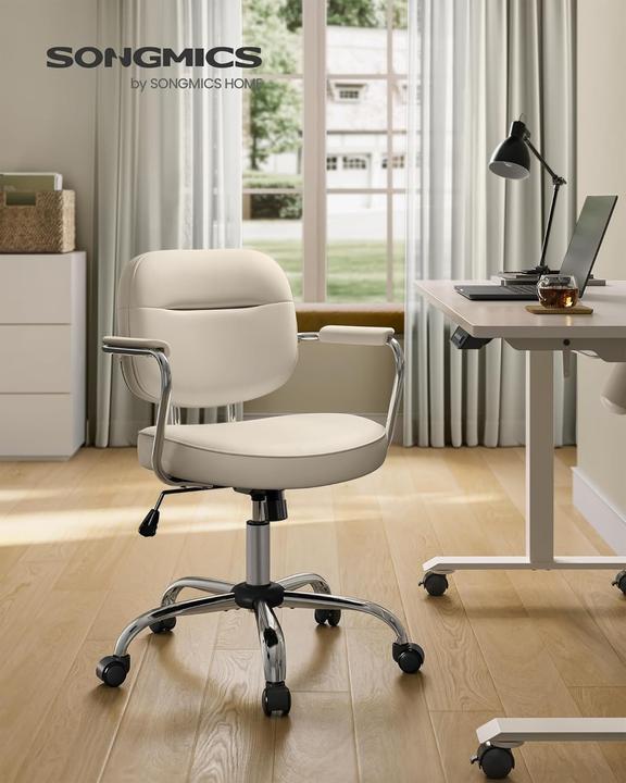 Produktbild Songmics OBG033W01 Homeoffice-Stuhl, höhenverstellbar, neigbar