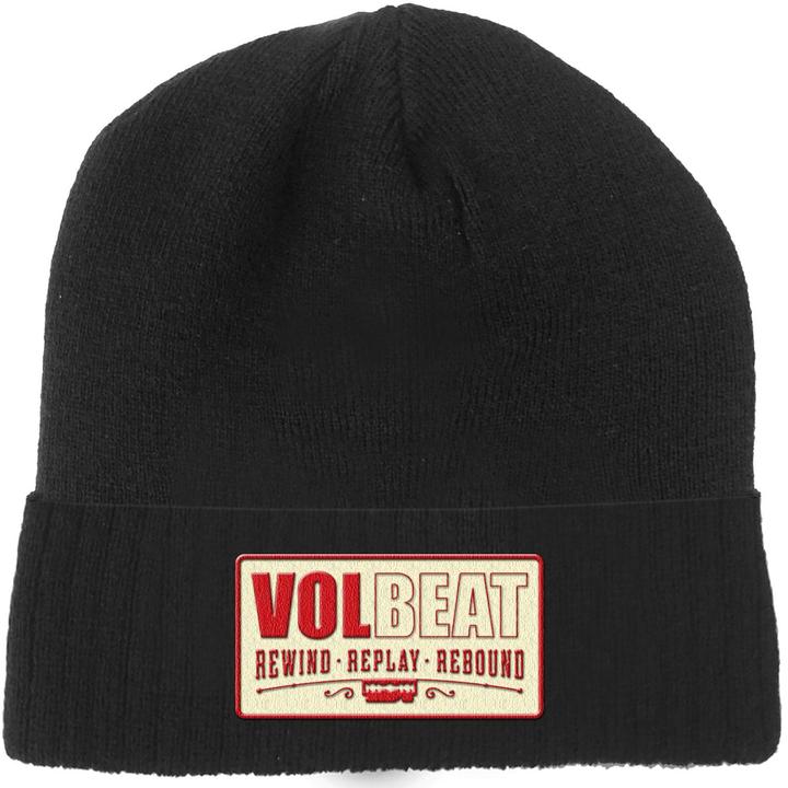 Image du produit Volbeat Bonnet unisexe adulte Rewind, Replay, Rebound (Taille unique)