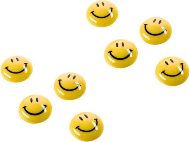 Actual product image Magnetoplan Smiley Magnets (8 x)