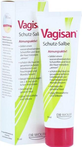 Actual product image Vagisan Protective ointment, 75 ml (75 ml, Intimate washing lotion)