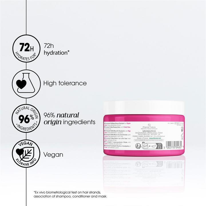 Immagine prodotto Klorane Maschera al fico d'India (250 ml)