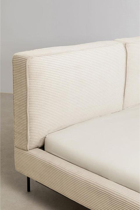 Image du produit Kare Design Bett East Side Cord Creme 160x200cm (160 x 200 cm)