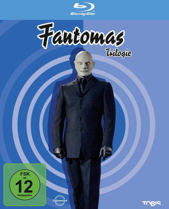 Actual product image Fantomas Trilogy (Blu-ray, 1964, German)