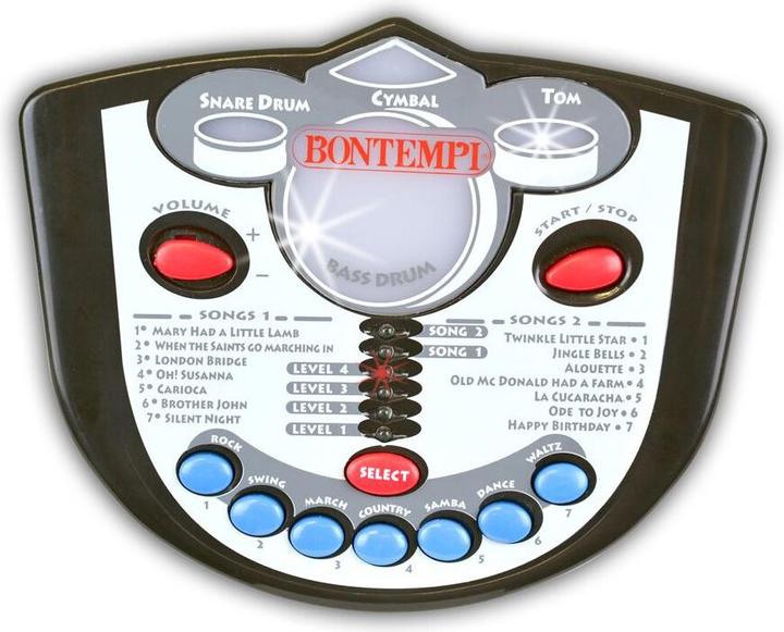 Image du produit Bontempi Tambours avec tuteur en électronique