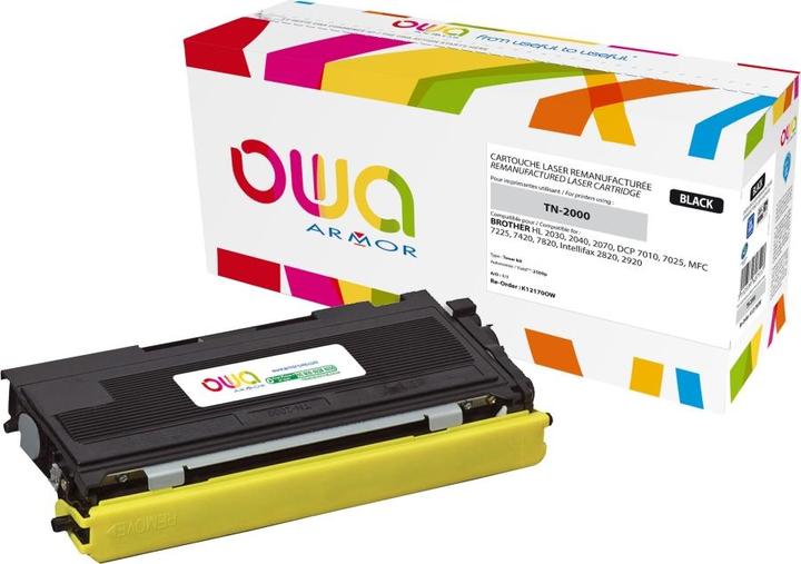 Actual product image Armor OWA Black - compatible - toner cartridge - for Brother DCP-7010, 7025, HL-2030, 2040 (FC)