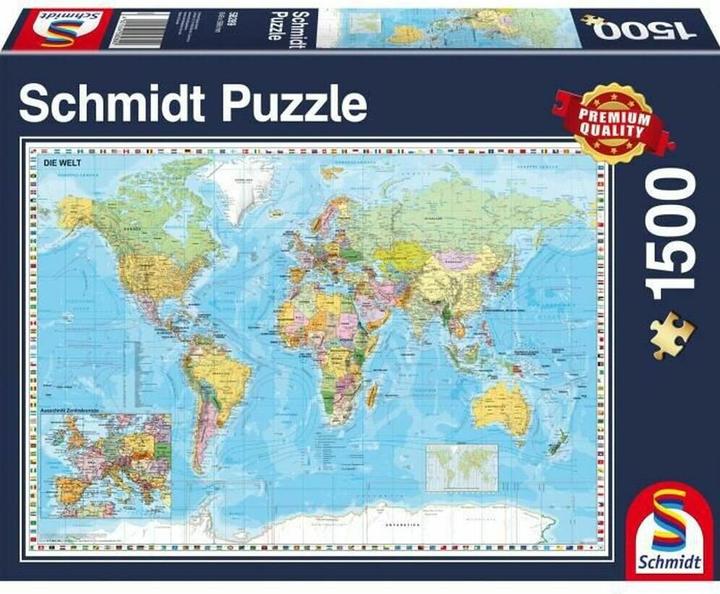 Produktbild Schmidt Spiele Die Welt (1500 Teile)