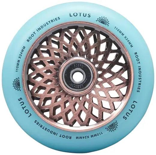 Root Industries Root Lotus Pro Scooter Wheels 110mm - Copper/Isotope (24mm)