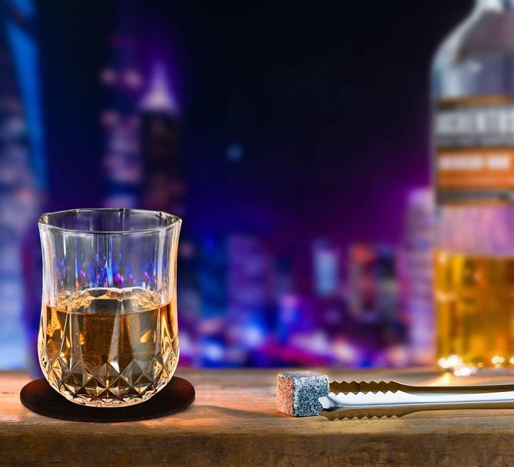 Produktbild Goldge Whisky Steine Geschenkset, 14 Stück (14 x, Whiskygläser)