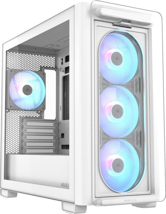 Actual product image ASUS Go A23 PLUS TG ARGB WHITE (Mini-ITX, mATX)