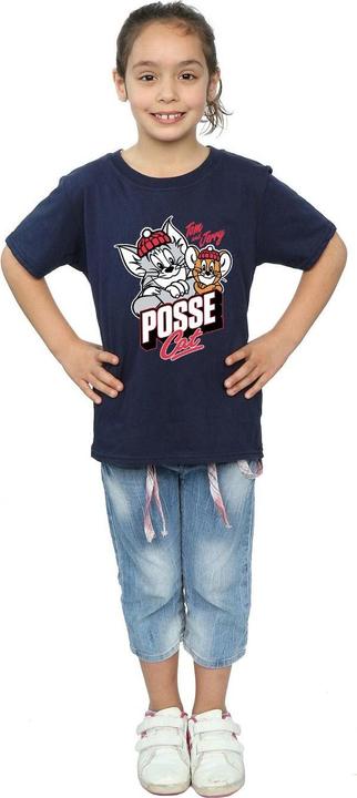 Immagine prodotto Tom & Jerry Posse Cat Maglietta Ragazze (152, 158)