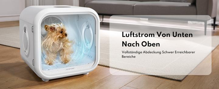 Immagine prodotto HomeRunPet Asciugatrice per animali domestici Drybo Plus PD50 (Gatto, Cane)