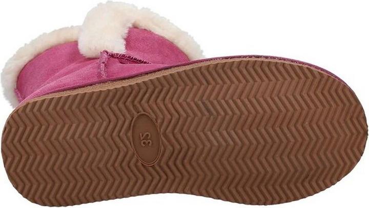 Actual product image Hush Puppies Girls Slippers Ashlynn Suede (34)