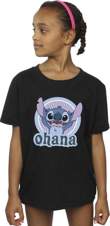 Immagine prodotto Disney Lilo And Stitch Ohana Circle Maglietta Ragazze (116)