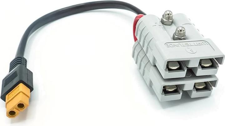 Actual product image Voltima AK-XT60-A50.2-P Y-parallel plug XT60 female to 2x Anderson A50