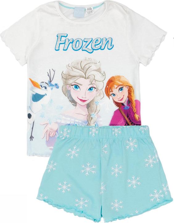 Disney Frozen Mädchen Anna Und Elsa Kurzer Pyjama Set