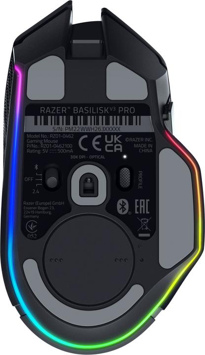 Actual product image Razer Basilisk V3 Pro (Wireless, Cable)